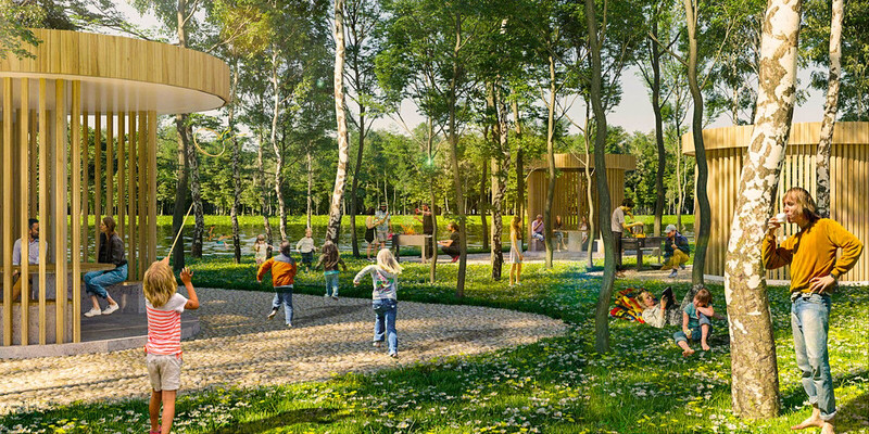 В парке «Покровское-Стрешнево» обновят детские площадки - Новости - Москва  - Окей Город